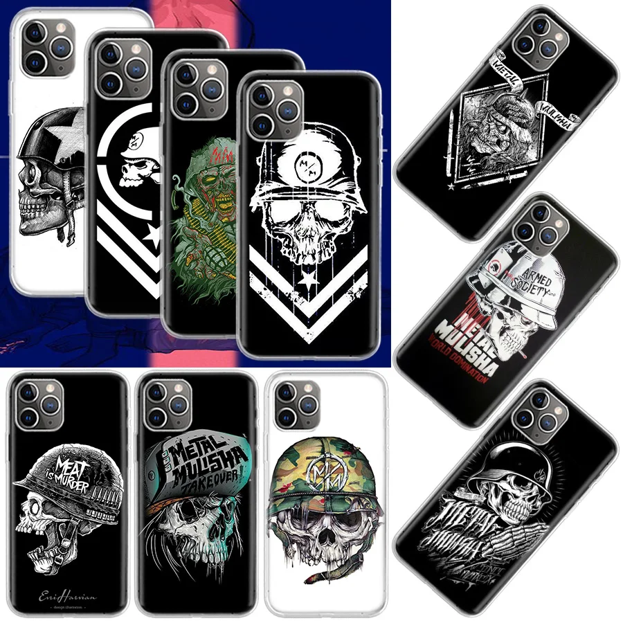 Motocross Metal Mulisha Phone Case For Apple Iphone 12 Mini 14 13 15 Pro Max 11 X XS XR 16 Plus Funda Cover Shell Coque