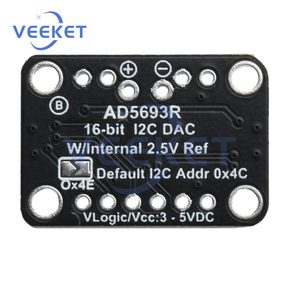 AD5693R I2C Interface Módulo DAC de 16 bits Módulo de conversão de sinal digital compatível com STEMMA QT Qwiic