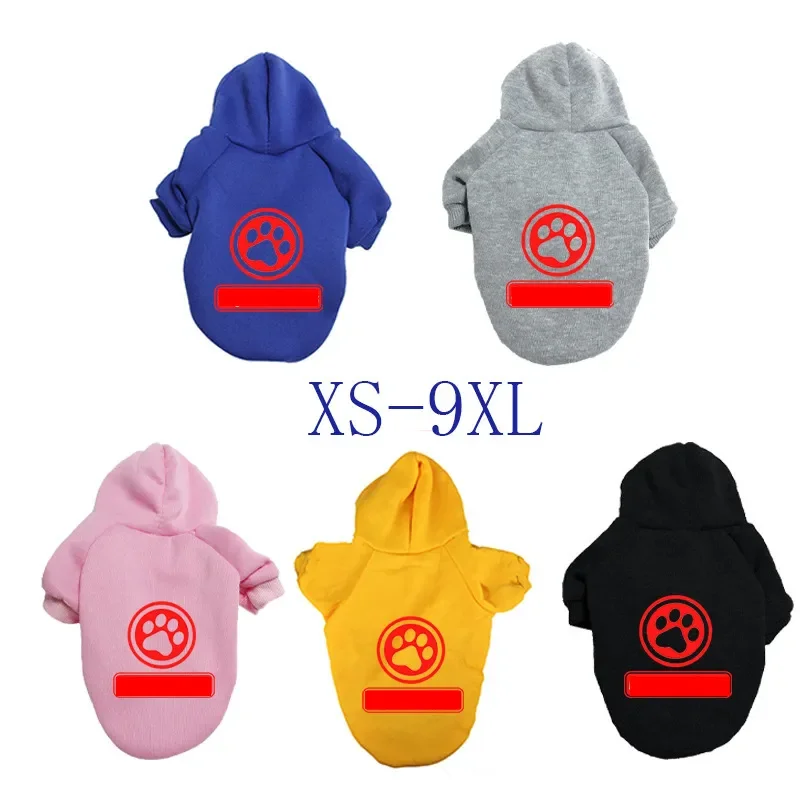 

2025Stylish Clothes, Warm Autumn Hoodie With Claw Seal Pattern Winter Hooded Dog Coats For Small Medium Large Dogs Boy Or Girl P