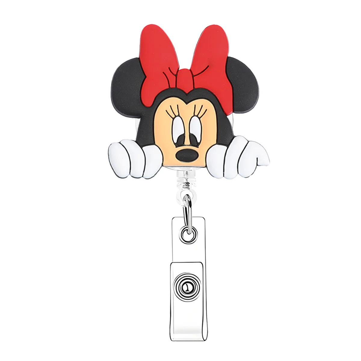 ديزني ميني تلسكوبي ممرضة طبيب شارة التمرير كليب مستشفى الطبية طالب معرف حامل المفاتيح