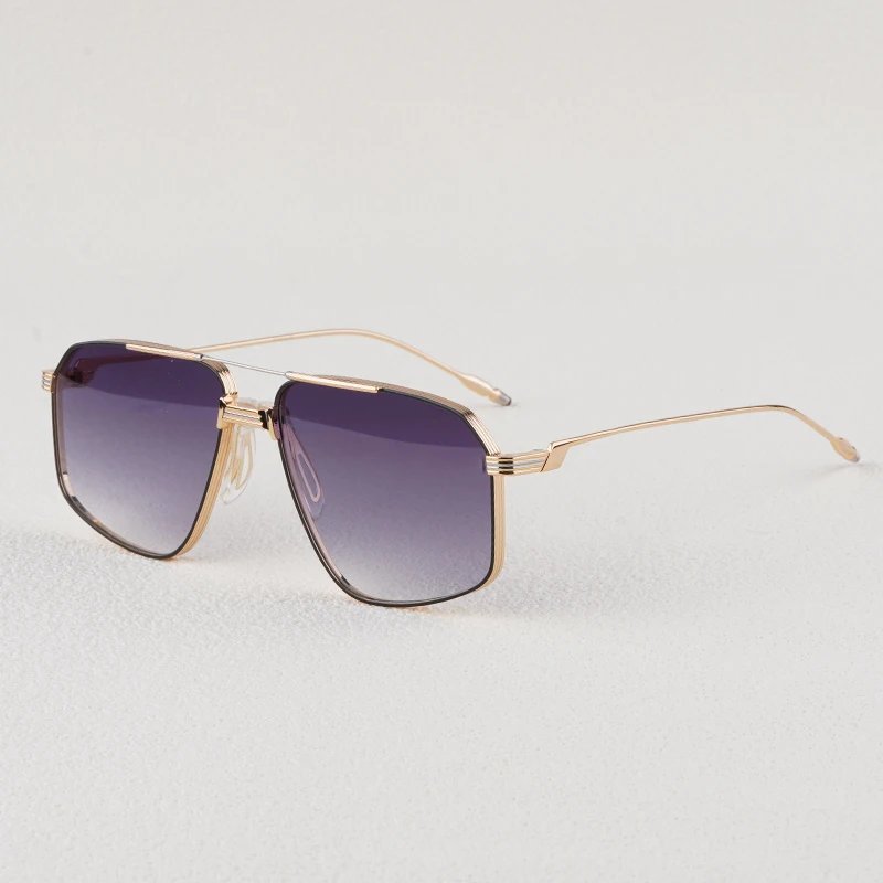 

JMM Jagger Alloy Double Bridge Sunglasses for Men and Women High Quality Brand Designer Optical Prescription UV400 Eyeglasses