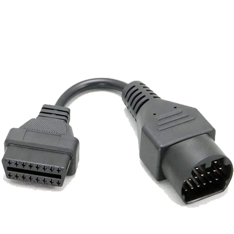 17 Pin to 16 Pin Cable OBDII OBD2 Cable Diagnostic Adapter Connector For Mazda OBD1 to OBD2 Connect Cable