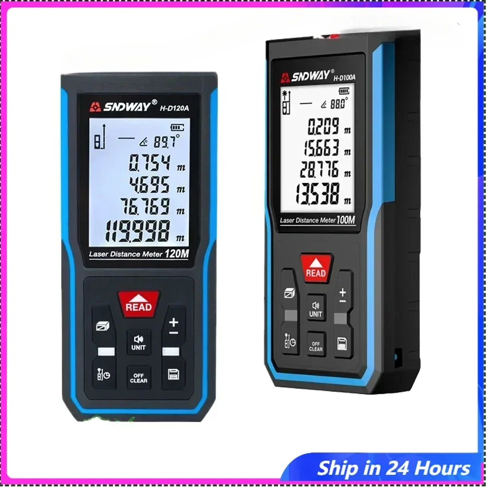2026 Hot Sell SNDWAY H D510A D710A D100A D120A Laser Rangefinder Distance Meter Electronic Ruler Mini Range Finder Laser Measure