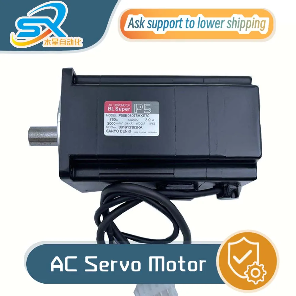 P50B08075HXS70 Sanyo AC Servo Motor 750w For Industriall Automation Please inquire about the price.