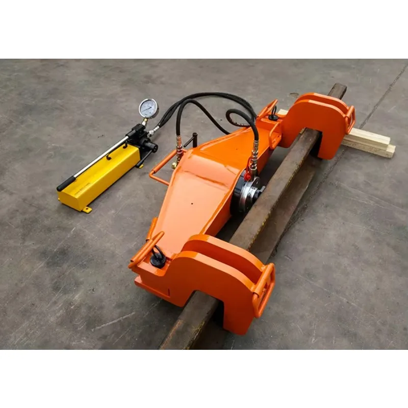 رائجة البيع السكك الحديدية المسمار جاك السكك الحديدية بندر YZG-550 آلة ثني السكك الحديدية الهيدروليكية دليل أفقي أداة ثني السكك الحديدية (جيم كرو)