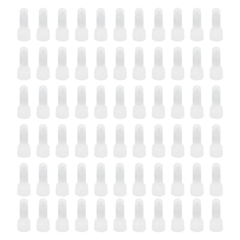

1000Pcs Closed End Terminal Transparent Nylon Crimping Cap Wire Cable Connector KitsCE1