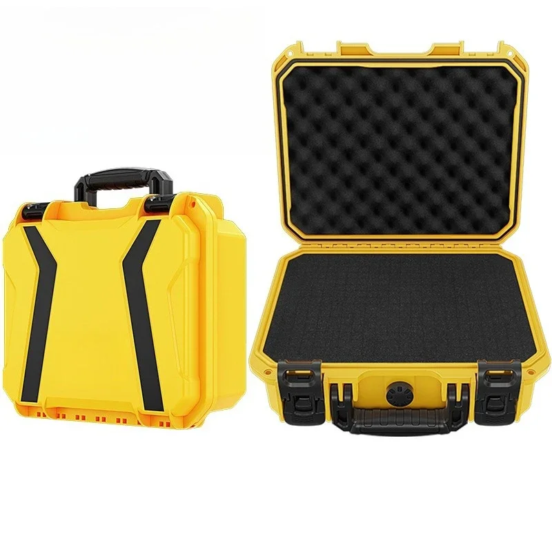 Toolbox, collection box, multi-functional instrument and equipment protection hand-pulled safety tow box