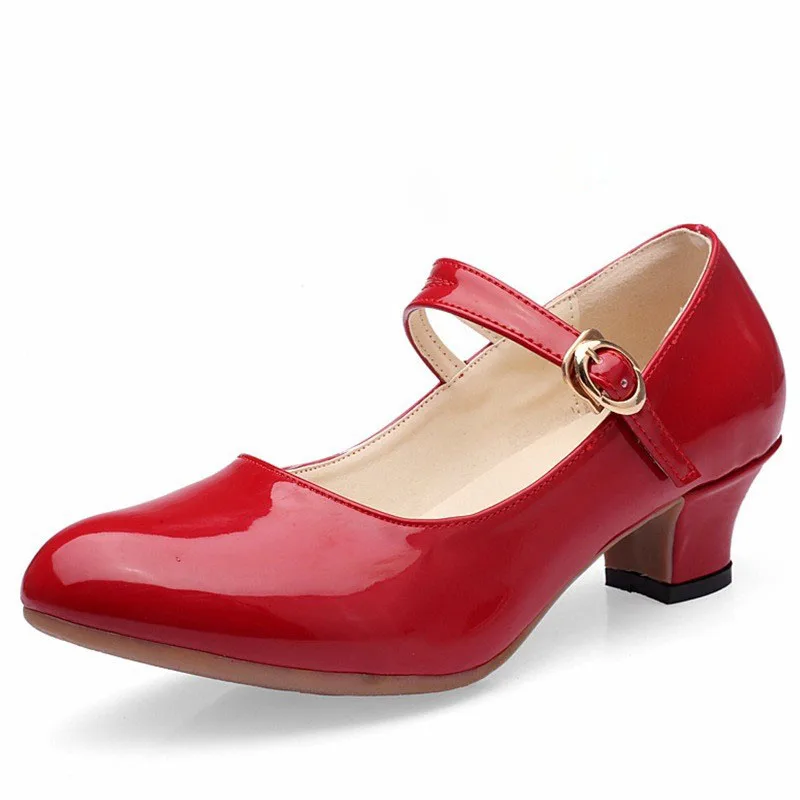 Sapatos de salto alto sola de borracha para mulheres, sapatos de dança modernos para senhoras, salsa e salão de baile tango e latino para meninas, venda quente