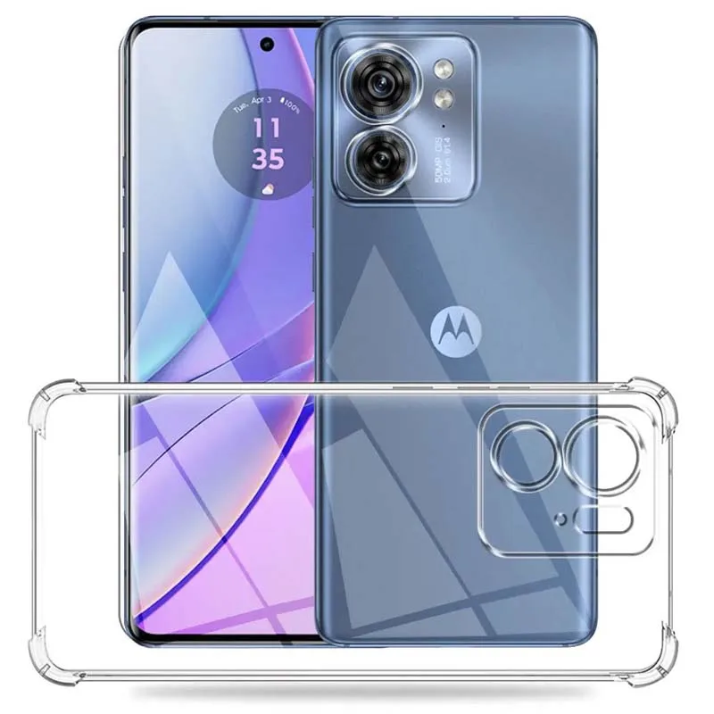 Airbag Transparent Phone Case for Moto G85 G84 G82 G73 G71 G64 Soft Tpu Back Cover for Moto G54 G62 G53 G52 G42 G34 G32 G31 G24