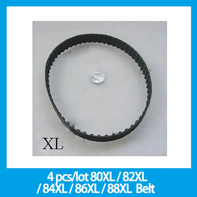 

4 pcs / lot 80XL / 82XL / 84XL / 86XL / 88XL Belt Gm Toothed Belt 5.08 mm Step 10 mm width XL Pulley