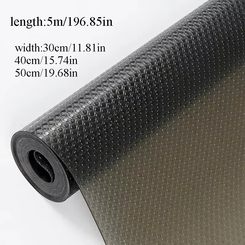 1PC Washable Non-Slip Drawer Liners Dustproof Kitchen Cabinet Mats Refrigerator Shelf Paper Placemats for Home