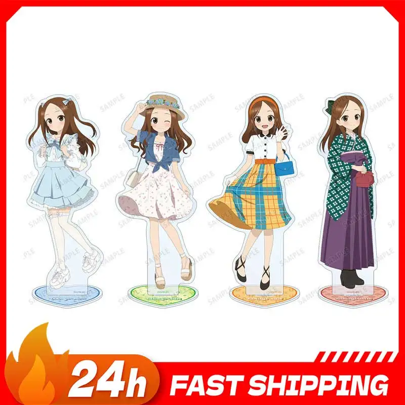 

Takagi-san Anime Peripherals Cute Figure Acrylic Stand Takagi Figurine Standing Plate Decoration Collection Toys Gifts