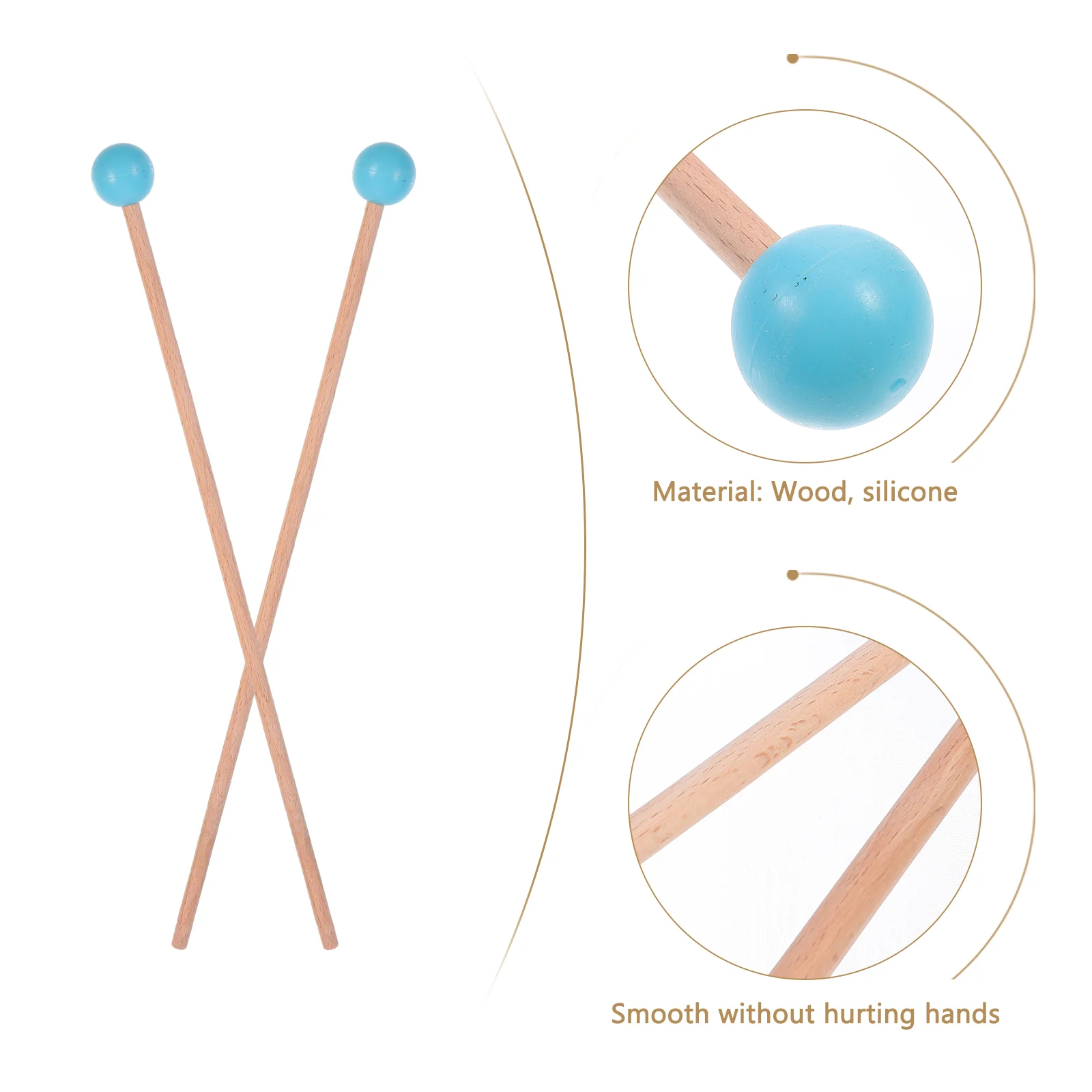Клавиатура фортепиано, молоток для маримбы, ксилофонные палочки, бубен, ударная синяя круглая головка, молоток для детей