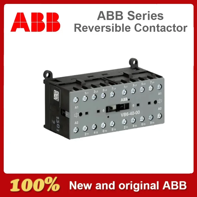 

Original ABB Reversible Contactor VB6-30-10 VB6-30-01 VB7-30-10 VB7-30-01 VBC6-30-10 VBC6-30-01 VBC7-30-10 VBC7-30-01