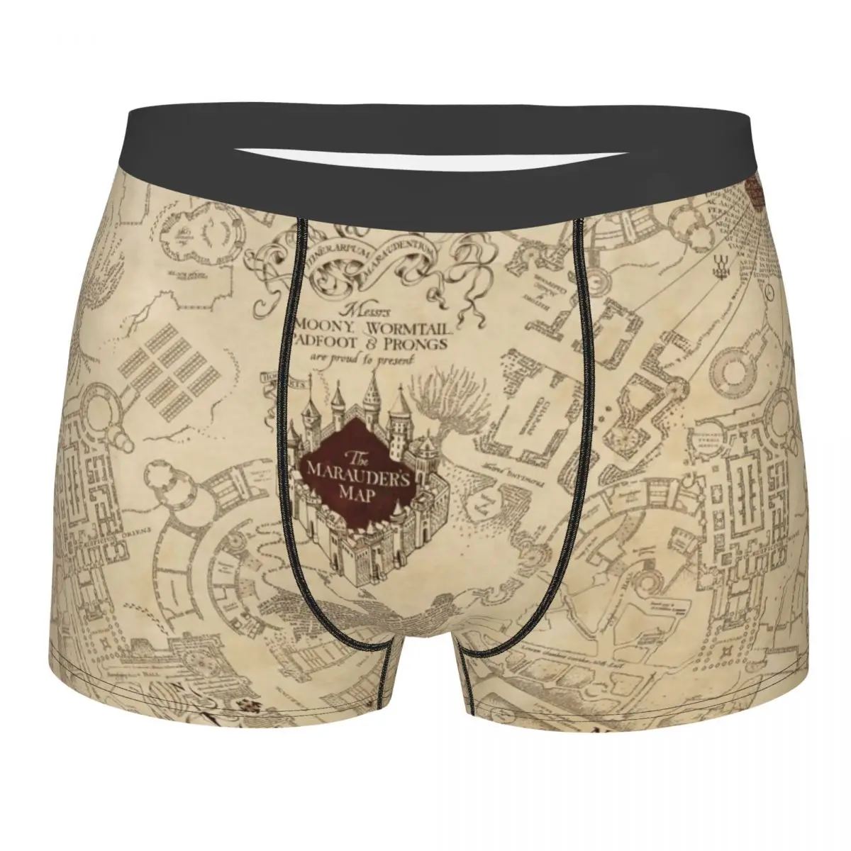

Harrys Magic Adventure Movies Potters Boxer Shorts Men 3D Print Male Stretch Underwear Panties Briefs