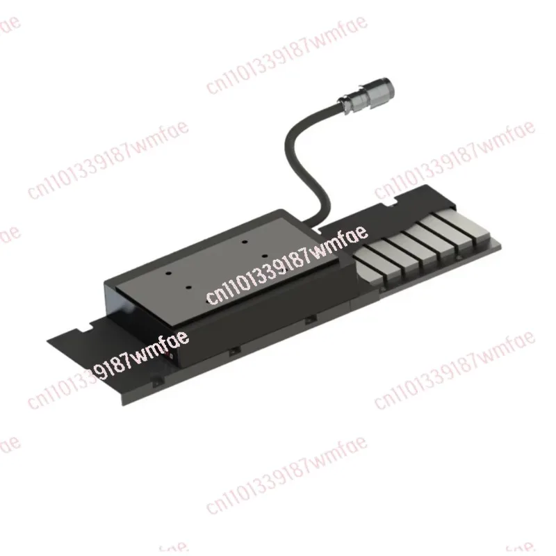Magnetic stator linear motor Large thrust linear motor Iron core mover