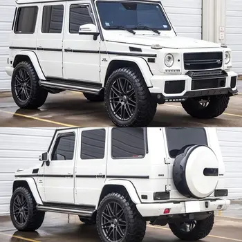 適用於 2002-2014 年賓士 W463 G 級 G500 G550 G55 G63 AMG 的側標誌燈總成,替換前後原廠琥珀色/紅色側標誌燈 8 最佳銷售 梅賽德斯-奔馳AMG配件 - №6