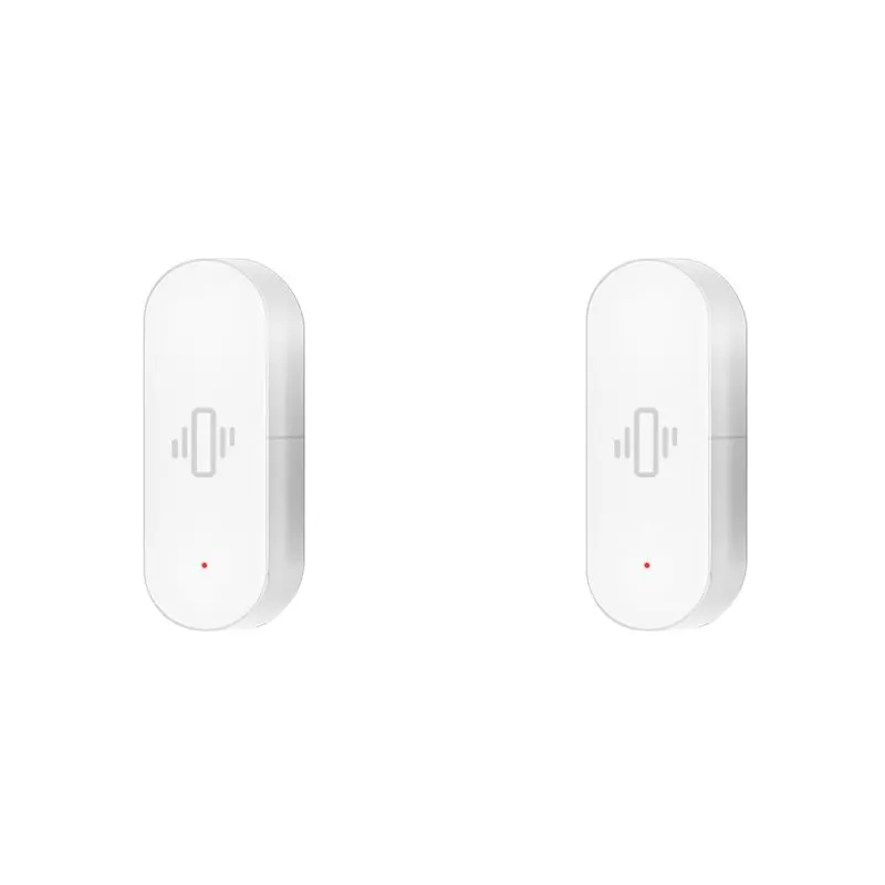 B50B-2X Tuya Wifi Smart Vibration Sensor Motion Detection Real-Time Remote Monitor Alarm For Home Window Drawers