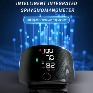 جهاز قياس ضغط الدم النبضي LED القابل لإعادة الشحن ، مقياس ضغط الدم لنقل الصوت باللغة الإنجليزية ، مقياس توتر العين ، جهاز مراقبة ضغط الدم ، جديد أفضل 10 مقياس ضغط دم قابل لإعادة الشحن للمبيعات - No8