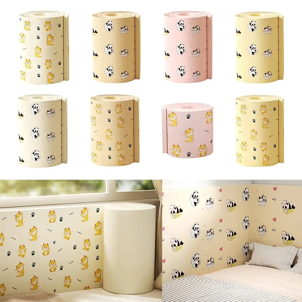 2m mesa borda guarda tira dos desenhos animados protetor de canto de parede macia auto adesivo à prova dwaterproof água adesivo de proteção de parede para segurança do bebê