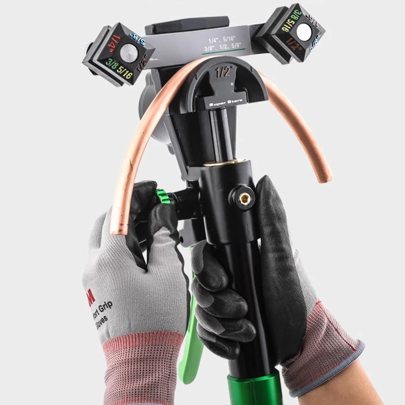 Manual Hydraulic Copper Pipe Bending Machine  6-22mm Pipe  Tool Set ST-Y999 Air Conditioning Pipe