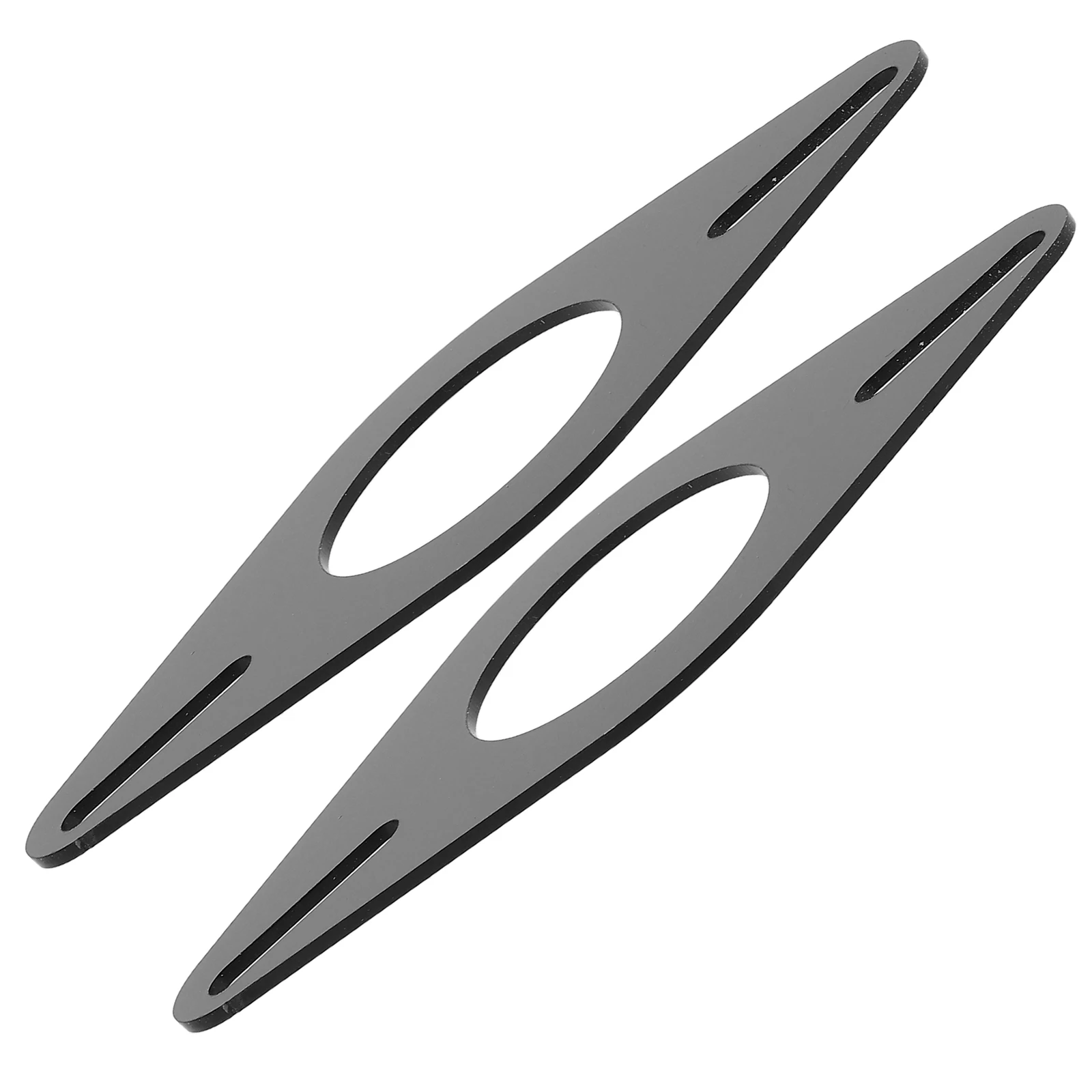 

2Pcs Car Audio Bracket Plastic Speaker Adapter Mount Universal Tweeter Spacer Ring for Front Door Speakers High Frequency Sound