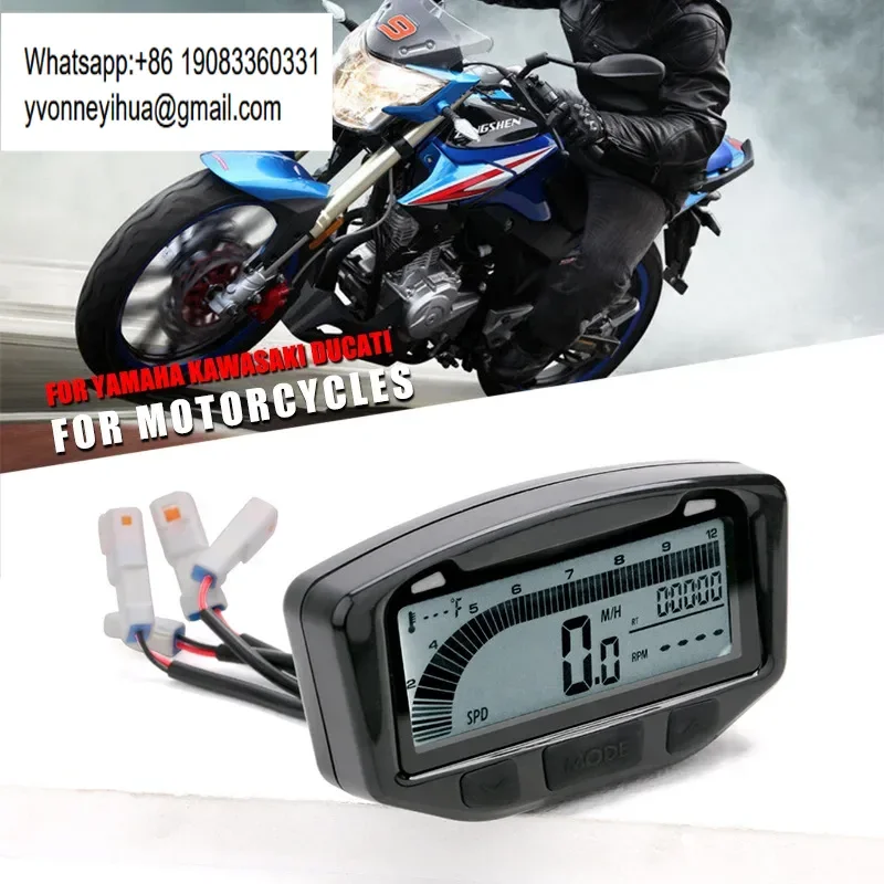 

Vapor Speedometer Kit 752-119 FIt For Kawasaki KX450F Suzuki RMZ250 Honda CR500R Motorcycle Replacement Parts Counter Tachometer