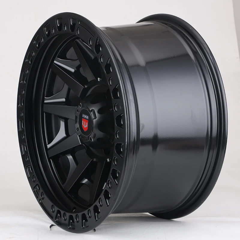 17 * 9j Inch Off-road Modified Upgraded Wheel SUV 4x4 Black 6 * 139.7 Vintage Mesh Concave Design 5*127