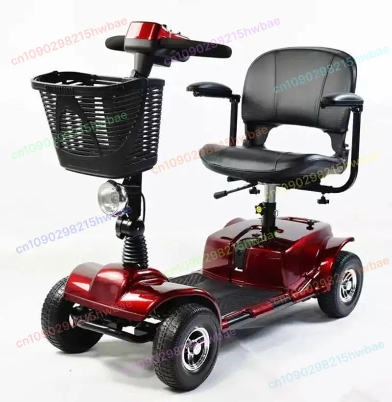 

4 Wheel Adult Mobility Handicapped Electric Mobility Scooter Integrity Disabled Car Foldable Scooter