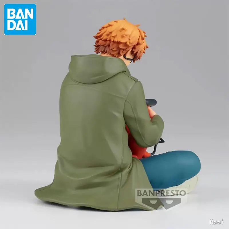 Bandai Original Break Time Collection Chainsaw Man Anime Figure Denji Pochita Power Action Figure Toys for Boys Girls Kids Gifts