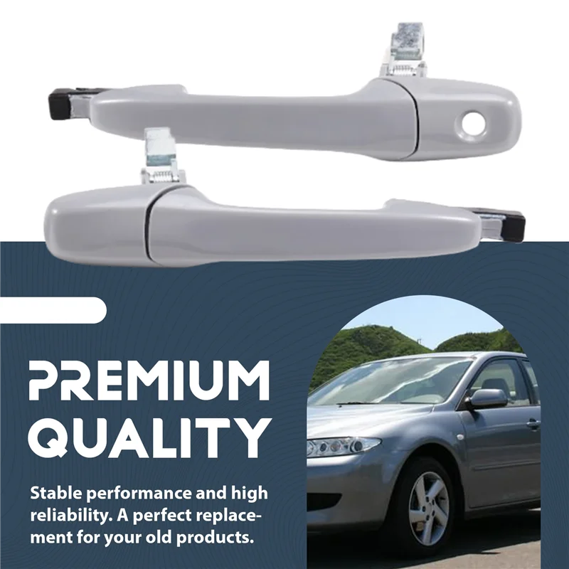 

ABXN-Car External Door Handle Door Handle GJ6A-58-410A GJ6A-59-410A For Mazda 6 GG 2002-2008 CX7 2007-2009 RX8 2003-2009