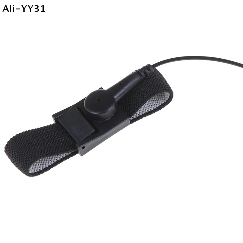 【Y31】【Z】()1Pc 2025 New Adjustable Anti-static Esd Strap Antistatic Grounding Bracelet Wrist Band Tool
