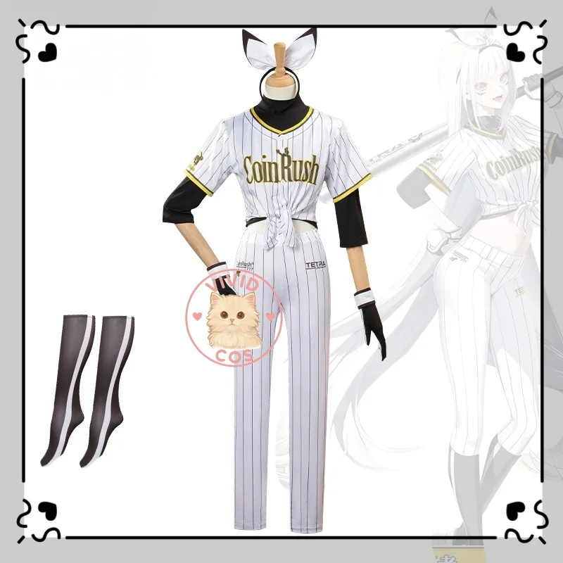 

NIKKE: Goddess of Victory Blair Baseball Uniform Noah Cosplay Costume Game-licensed Full Anime Outfit Collection Casual Suit