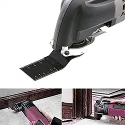 10pcs Professional Universal Oscillating Saw Blades Multi-Tool Wooden Cutting Blades Fast-Release Durable Oscillating Tool Bl