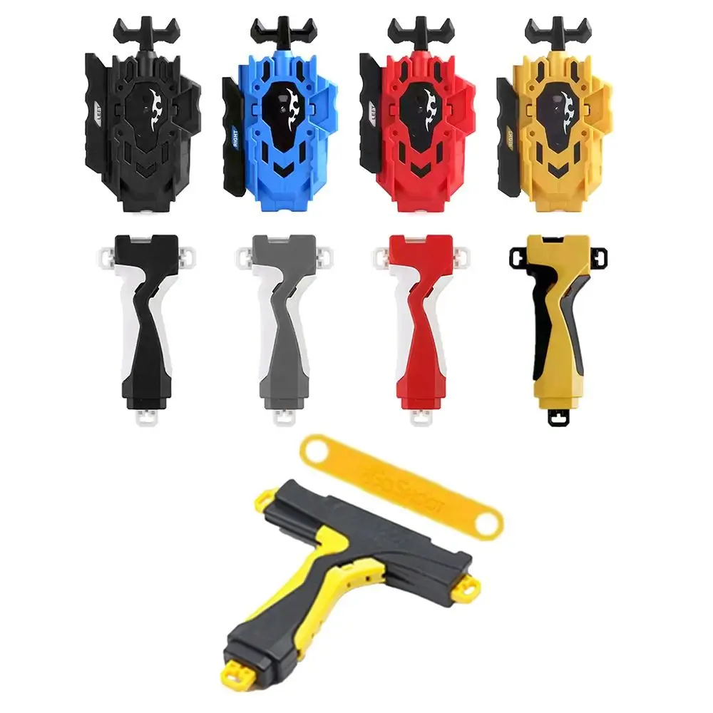 New Two-way Spinning Top Burst Launcher Spinning Tops Turn Gyro Pull Rod Wire Anime Spinning Top Accessories Children