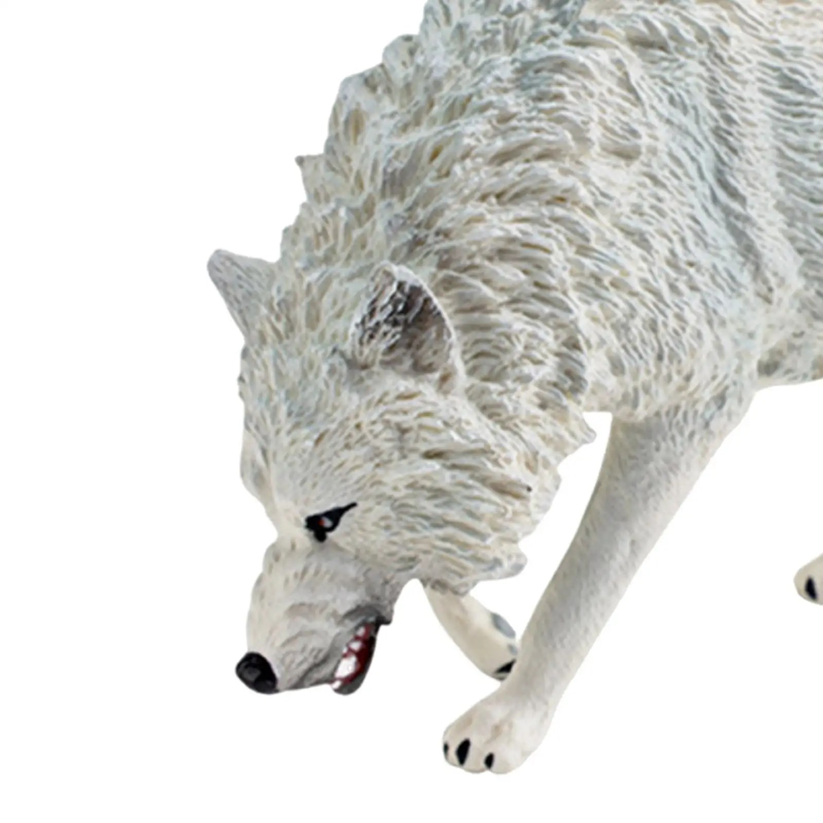 Wolf Beeldje Realistisch Dier Figuur Miniatuur Dierenspeelgoed Educatief Speelgoed Voor