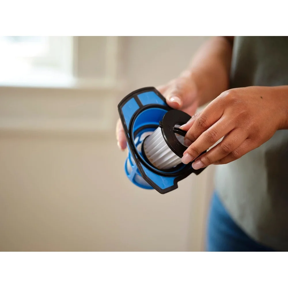 فلتر مكنسة يدوية لاسلكي 20 فولت، عبوتان، سهل التركيب، فلتر جاف متين، ملحق للتنظيف