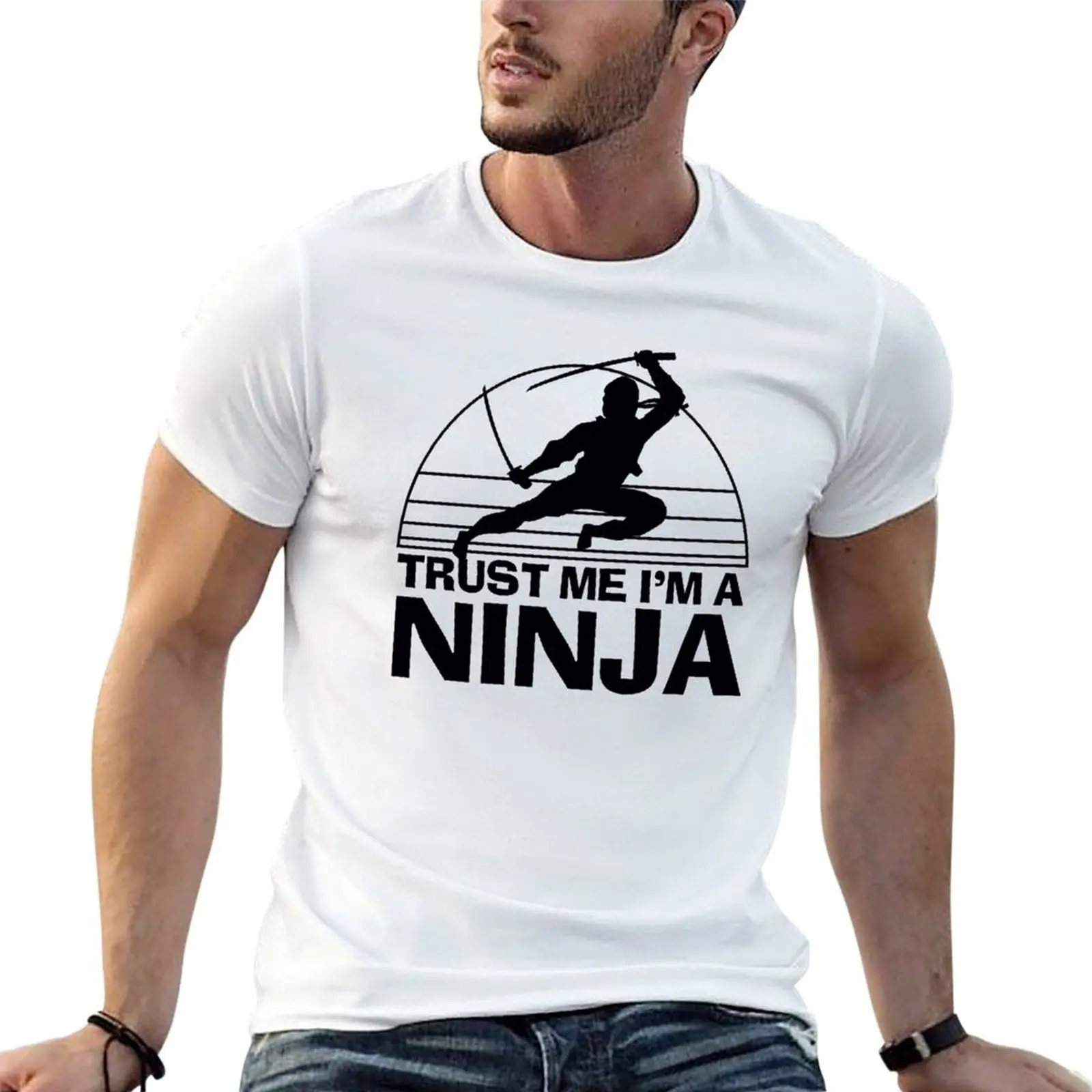 

Trust Me I'm A Ninja T-Shirt man t shirt graphic t shirts designer men t shirt cotton 100% T-shirt