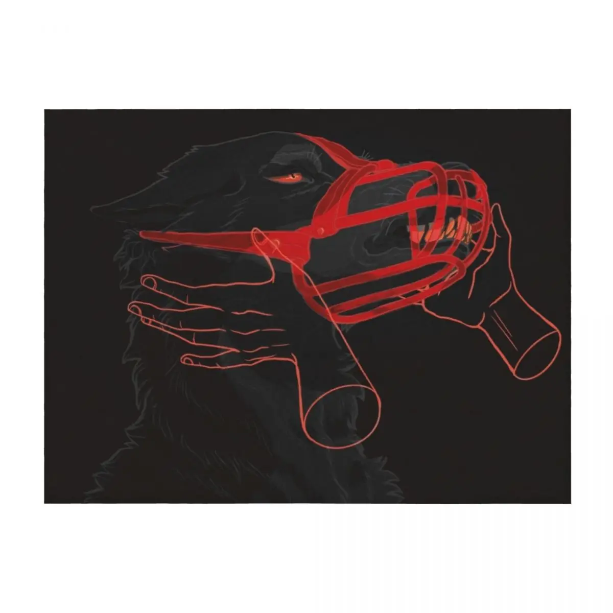 

Hush baby a by purkissaART Throw Blanket Luxury Thicken Bed Fashionable Plaid on the sofa Warm Blankets