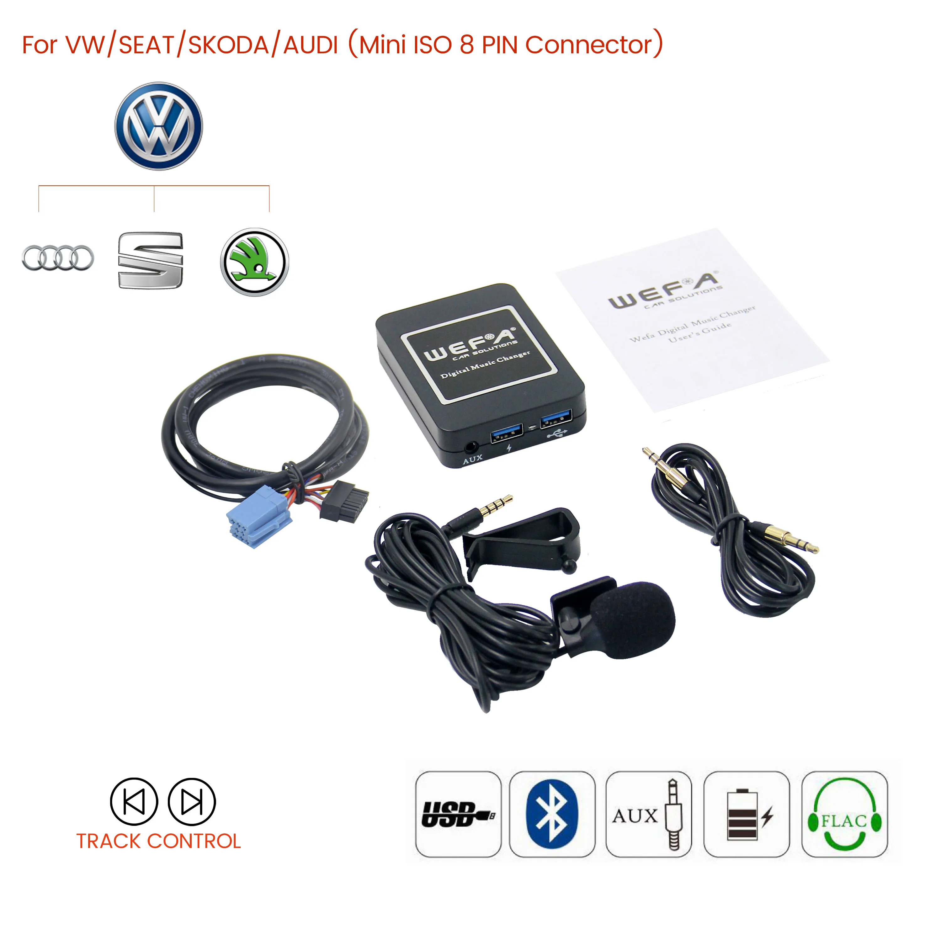 WEFA Moduł Bluetooth – Idealne Rozwiązanie do Samochodowych Odbiorników Audi