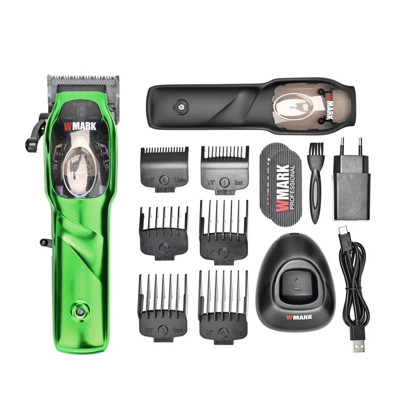 WMARK NG-9003 High Speed Professional Hair Clipper Microchipped Magnetic Motor 9000RPM 9V Motor With Charge Stand