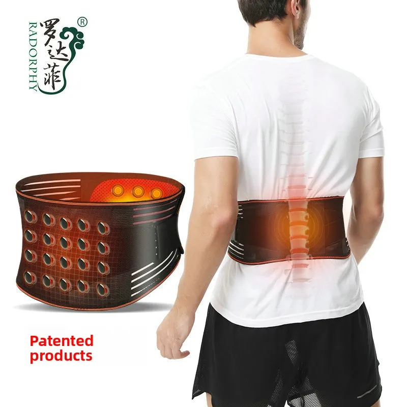 

Winter Sports Belt Steel Plate Double Pressure Waste Trainer Belt Warm Elastic Support Waist Protector Spot Body Shaper