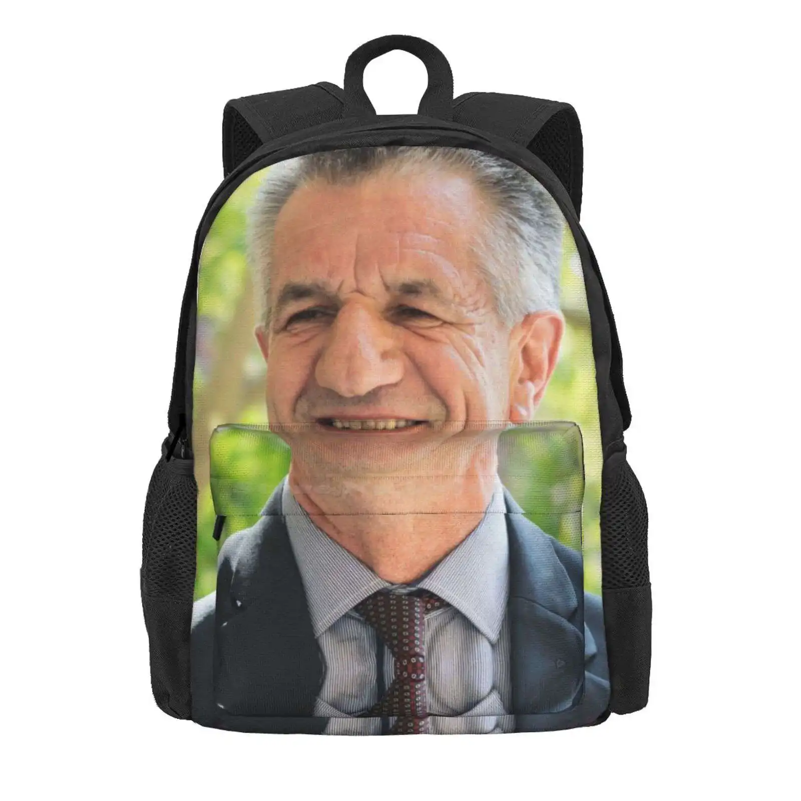 Jean Lassalle - Yellow Vest Hot Sale Schoolbag Backpack Fashion Bags Jean Lasalle Politic Corse Brittany Yellow Resistance