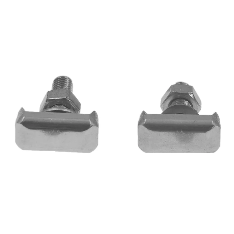 A82U-2Pcs Replacement Battery Terminal M6 Screws Bolt Nut Washer T-Bolt 6X0915138 For GMC 6X0915138