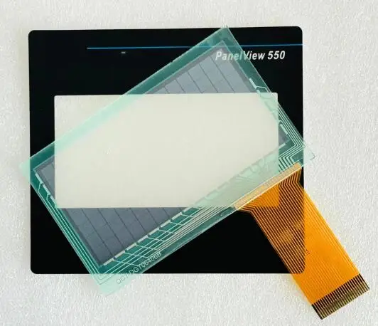 Novo Painel Touch Glass Film PanelView 550 2711-T5A20L1 2711-T5A8L1 2711-T5A16L1