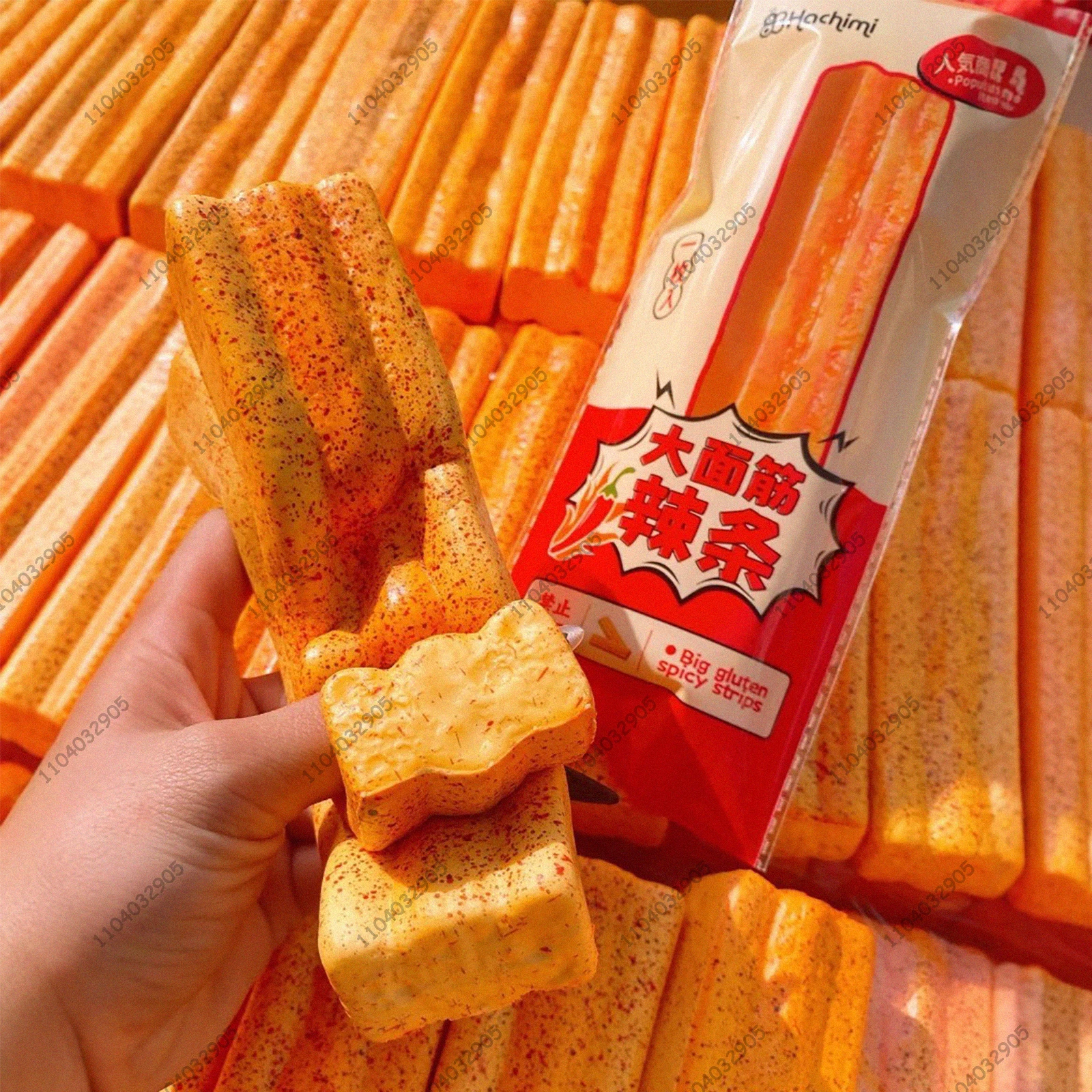 Tiras picantes de subida lenta brinquedo mole lanche chinês brinquedos para crianças e adultos anti estresse asmr sensorial engraçado comida brincadeira presentes