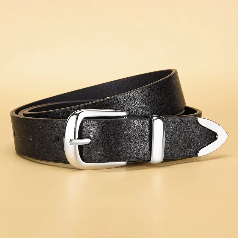 Neuer stilvoller schmaler Taillengürtel für Männer und Frauen, PU-Material – einfache, lässige, elegante Gürtel in einfarbiger Farbe, perfekt für Jeans und Kleider – Detail 5