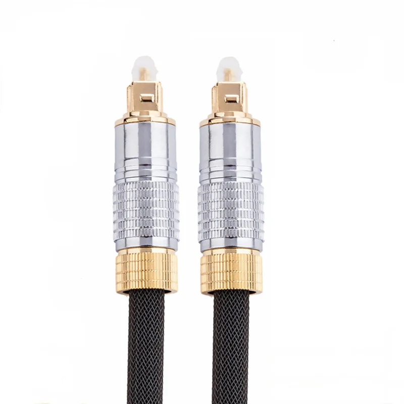 Copper Head Fiber Optic Audio Cable, Audio Cable, Amplifier Connection Cable, Square Mouth To Square Mouth Digital Cable