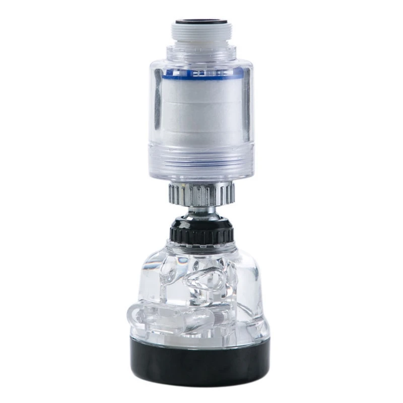 360 Degree Rotating Shower Faucet Splashproof Dechlorination Water Purify Three Gears Adjustable Water Saving Filter Kitchen Acc