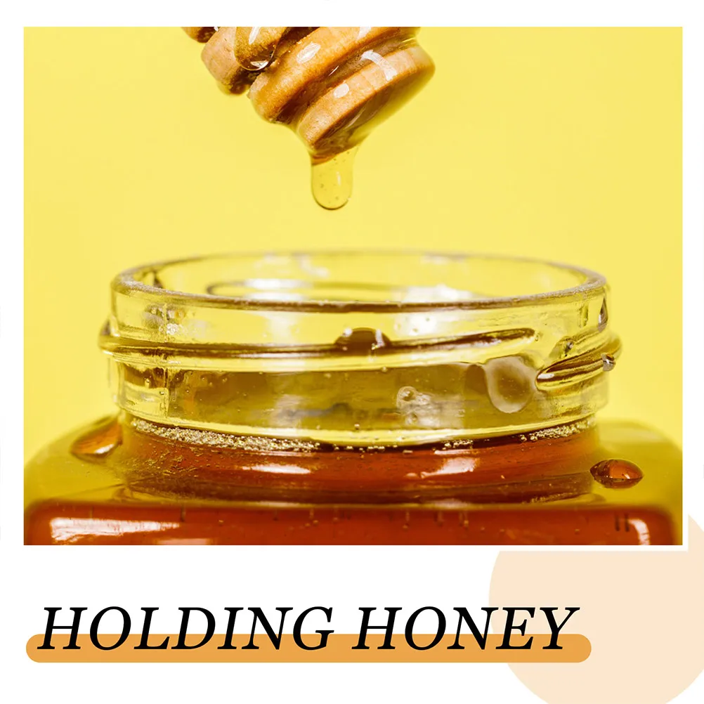 

1Set Transparent Jam Jar Honey Container Clear Glass Wide Mouth Storage Jar for Home Kitchen Use Jars Small Glass Jars with Lids